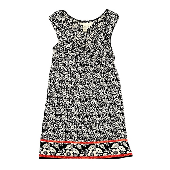 Max Studio Dresses & Skirts - Max Studio Size S Floral Black & White Midi Dress